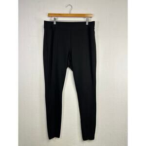 Woman's Old Navy Stevie High Rise Black Leggings - Size Large Tall